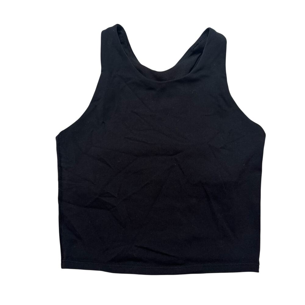 ATHLETA GIRL Long Distance Bra Black Size Medium 8-10 Girls Tank Sports Workout